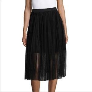 English Factory Black Tulle Skirt (XS)